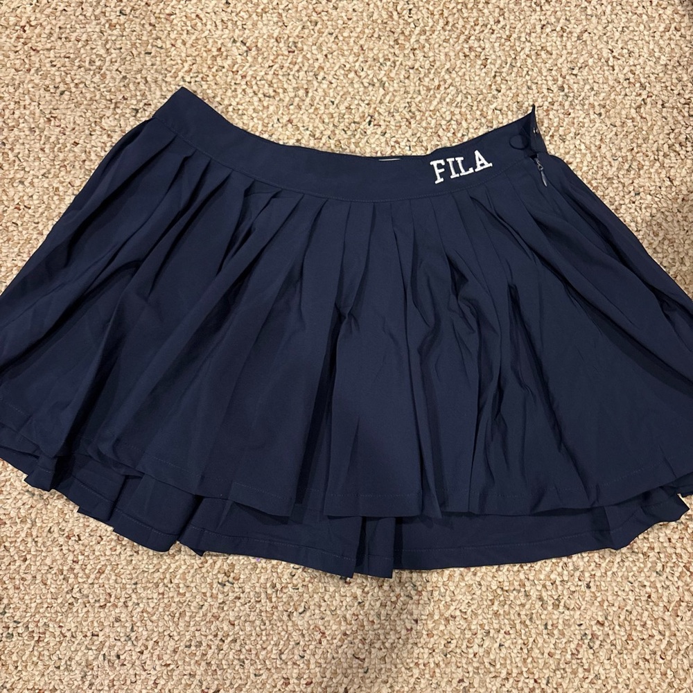 FILA Women's Dark Blue Skater Skirt